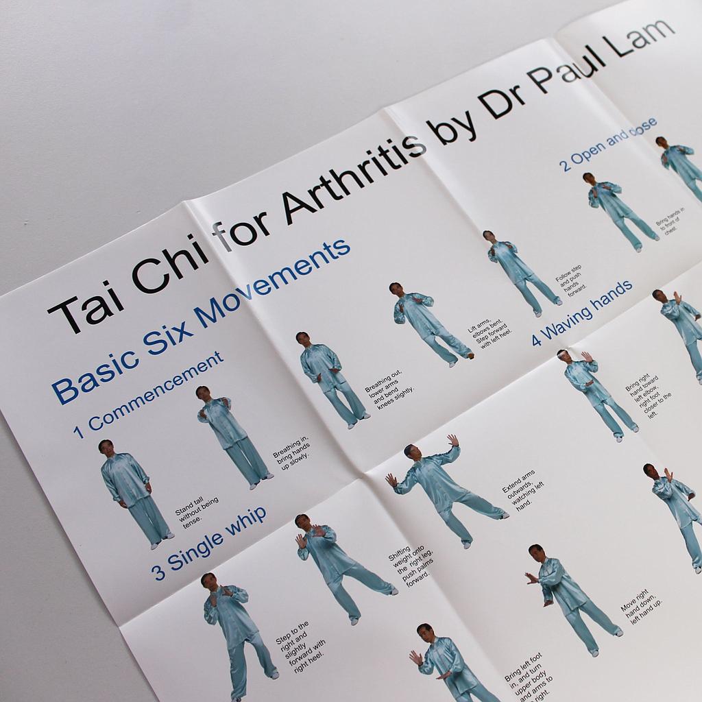 Dr Lam Tai Chi for Arthritis Part 1 Movement Chart
